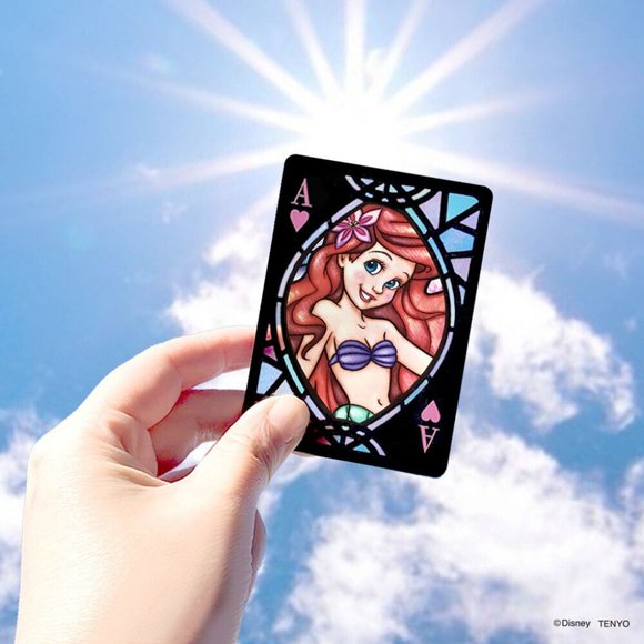 Disney Characters Princess Stained Glass Playing Cards Trump Card Games - Picture 2 of 4